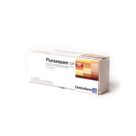 Doosje Flurazepam 30 mg van Centrafarm voor behandeling van slaapproblemen.