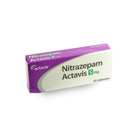 Doosje Nitrazepam 5 mg van Actavis voor behandeling van slapeloosheid